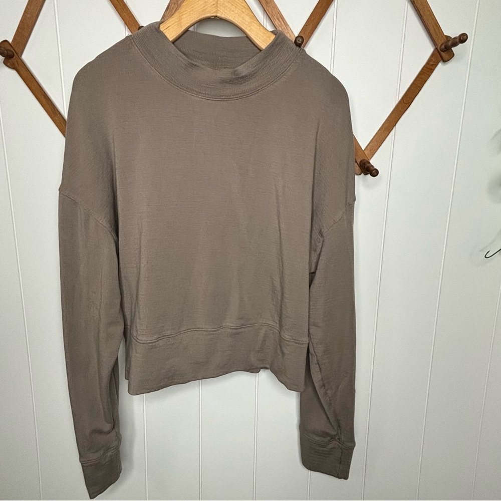 Fabletics Womens Funnel Neck Tunic Sweatshirt Size L